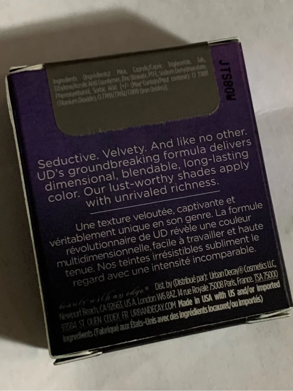 Urban Decay Eyeshadow shade mushroom shimmer